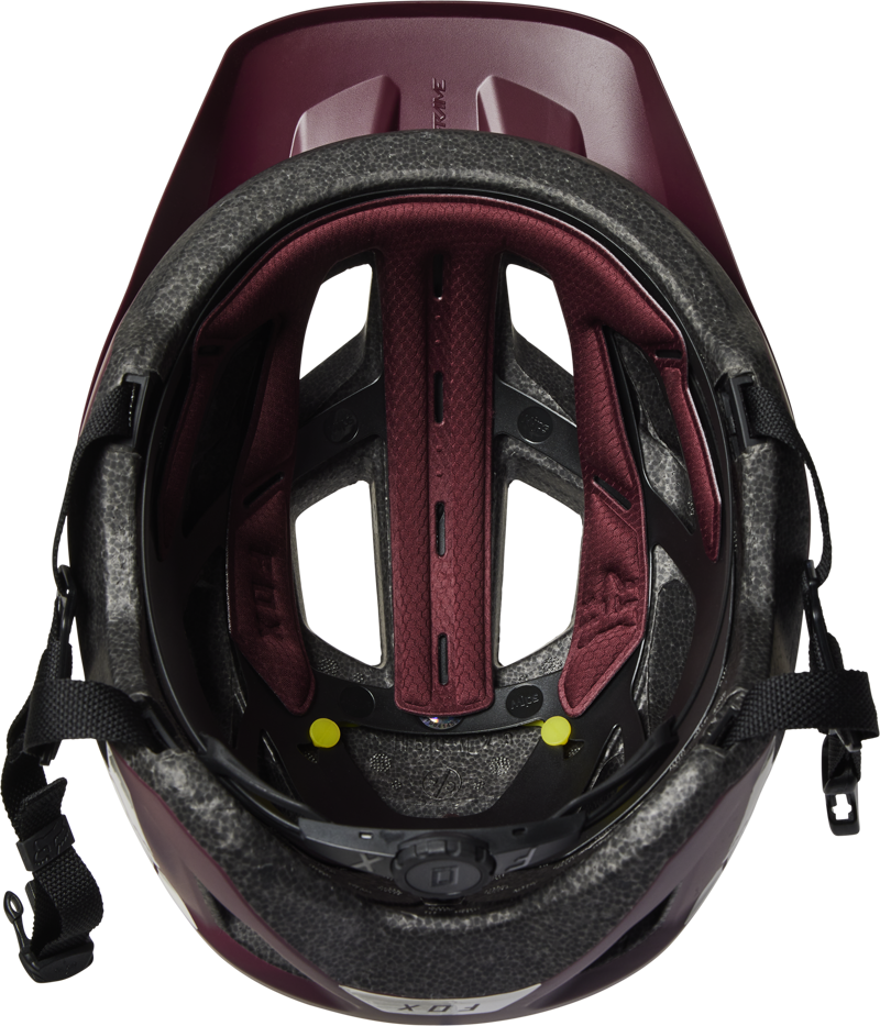 Fox Mainframe Trail MTB Helmet MIPS in Dark Maroon-5