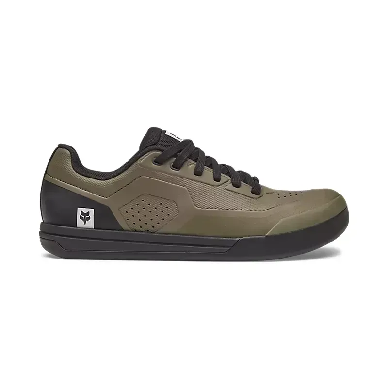 Fox Union Flat Mountain Bike Shoes In Military Green