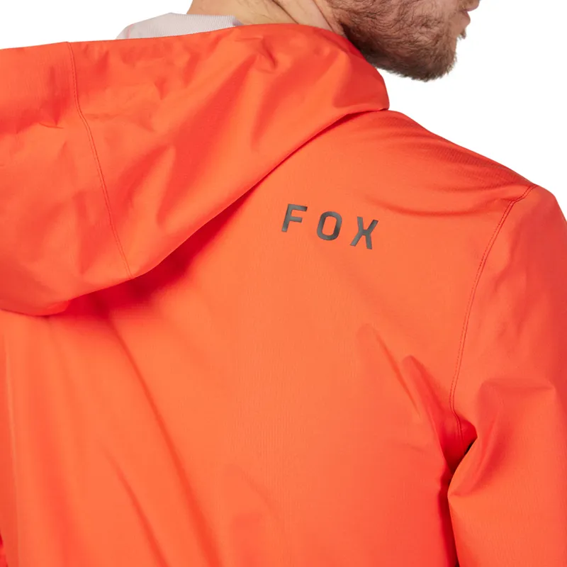 Fox Ranger 2.5 Layer Waterproof MTB Jacket 3K/10K in Orange-7