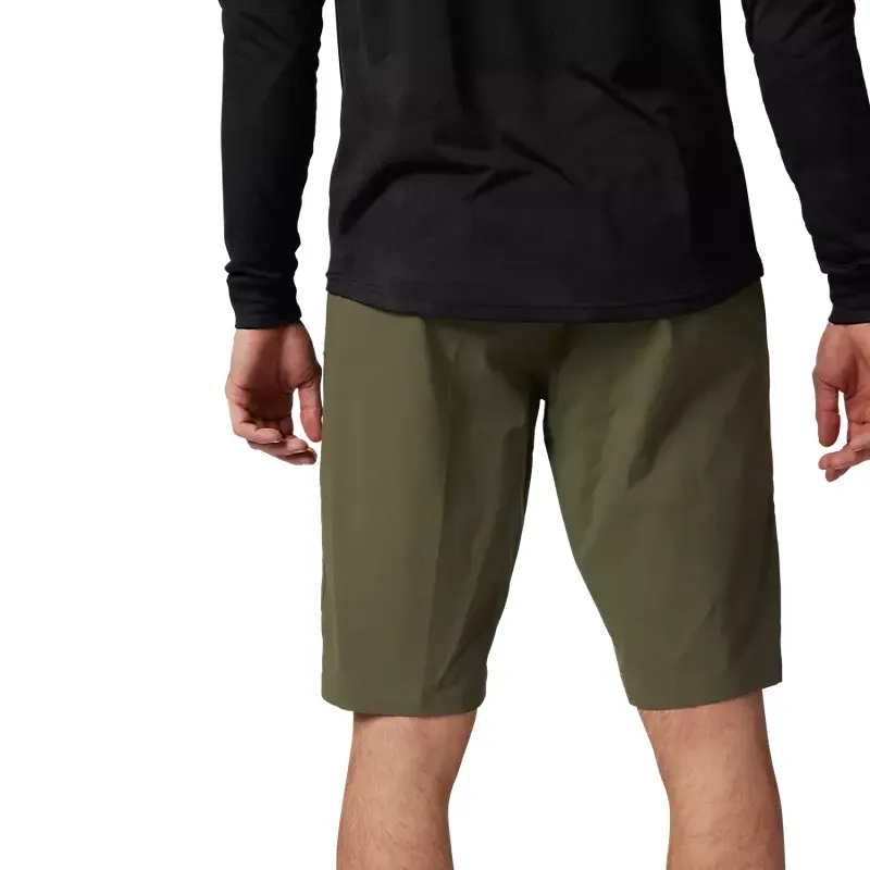 Fox Ranger Mountain Bike Shorts In Olive Green-1