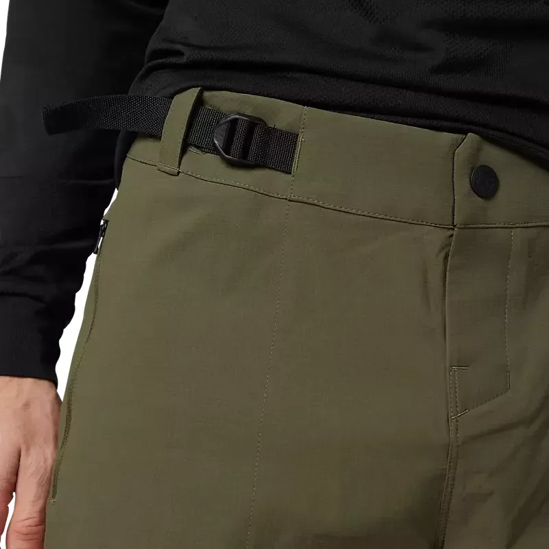 Fox Ranger Mountain Bike Shorts In Olive Green-3