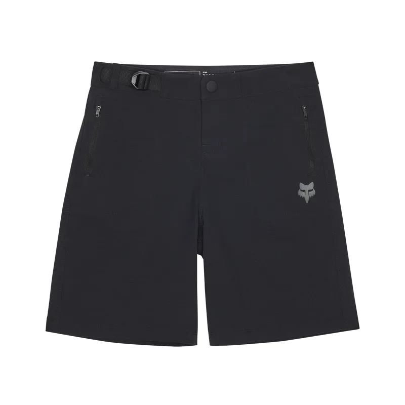 Fox Youth Ranger Lined MTB Shorts in Black