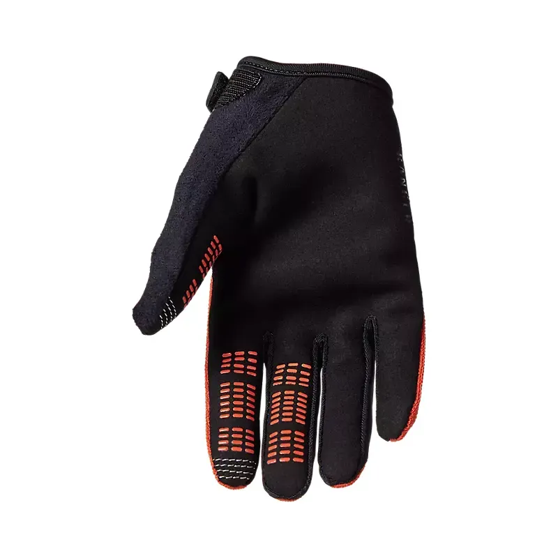 Fox Ranger Youth MTB Gloves in Atomic Orange-1