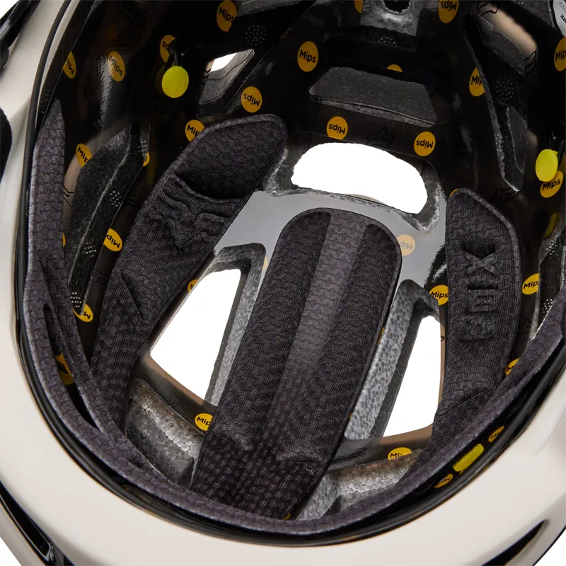 Fox Speedframe Pro MTB Helmet MIPS in Vintage White-10