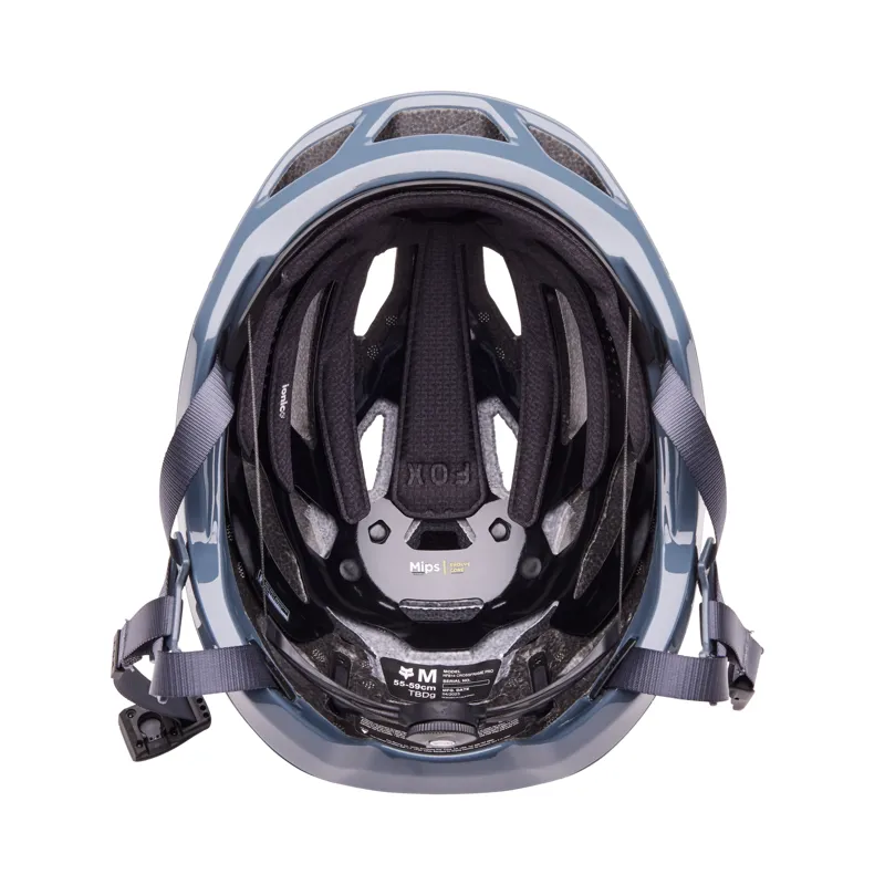 Fox Crossframe Pro Solids Trail Helmet in Graphite-4