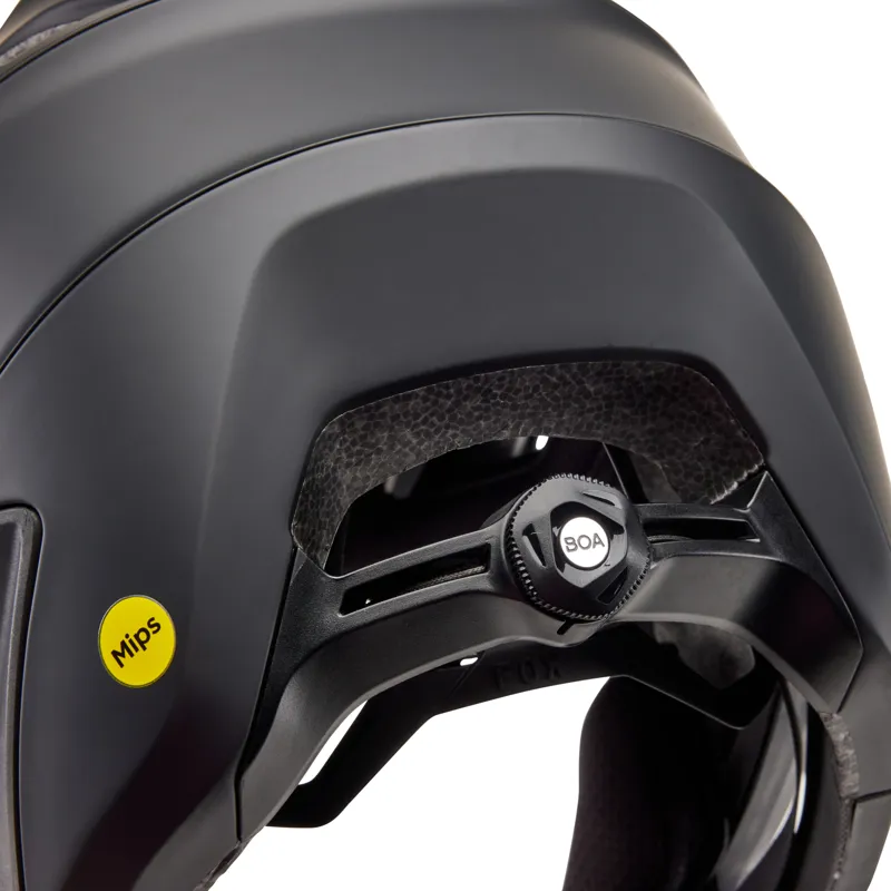 Fox Dropframe Pro MTB Enduro Helmet in Matte Black-6