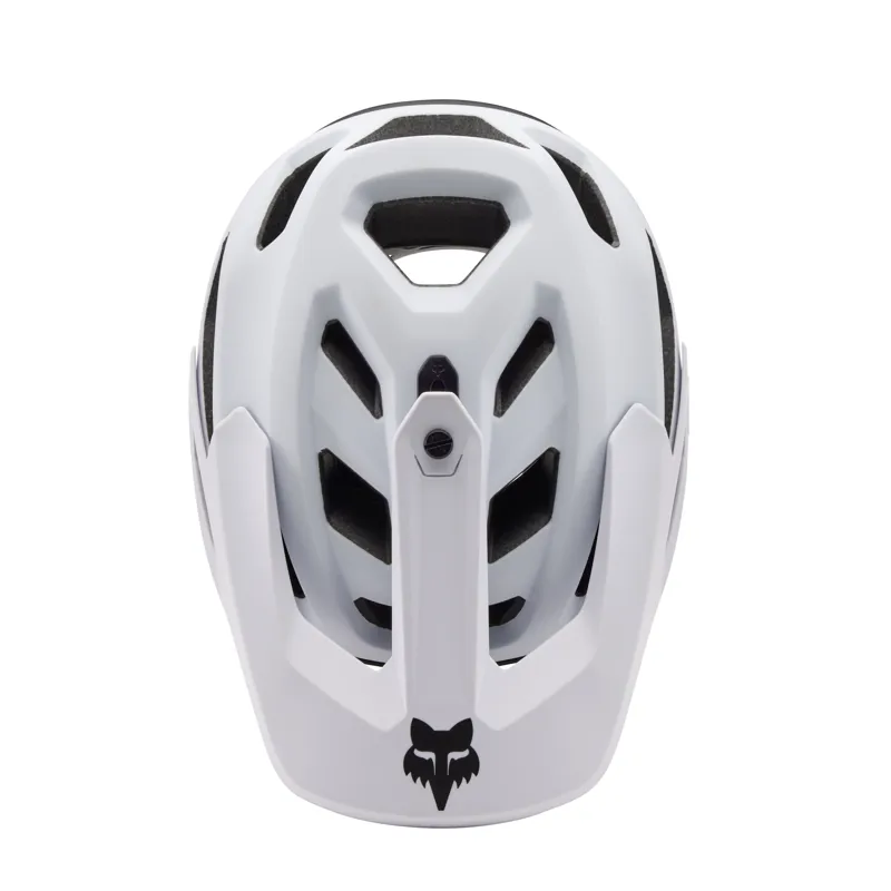 Fox Dropframe Pro MTB Enduro Helmet in Black/White-3