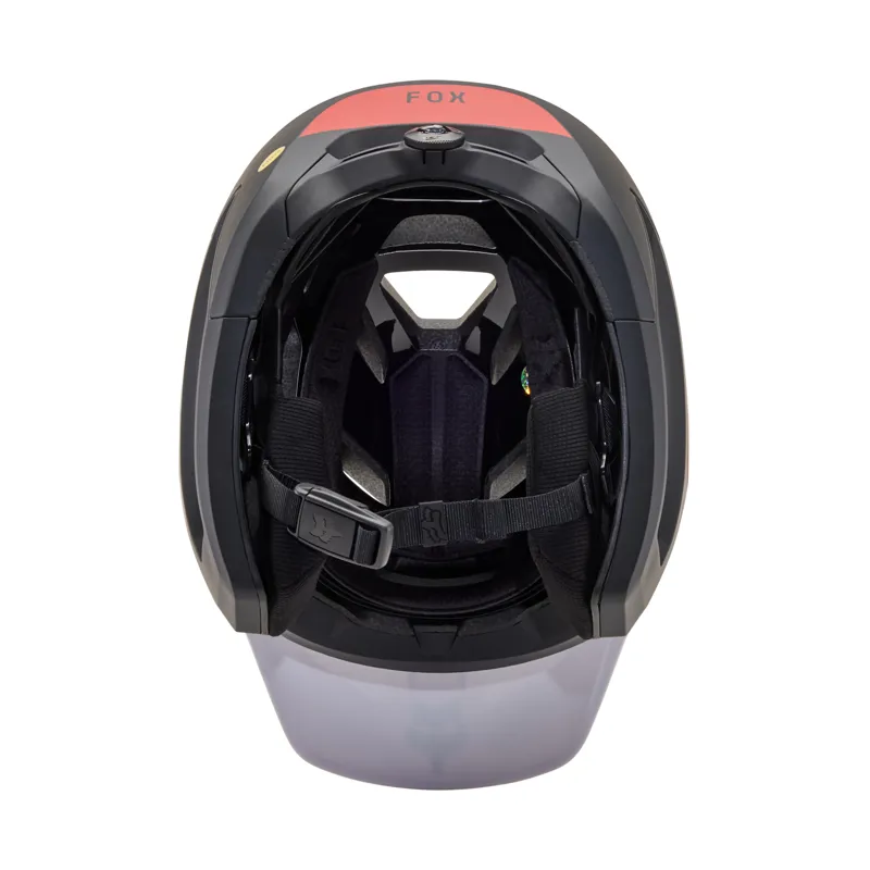 Fox Dropframe Pro MTB Enduro Helmet in Black/White-7