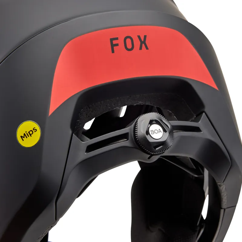 Fox Dropframe Pro MTB Enduro Helmet in Black/White-8