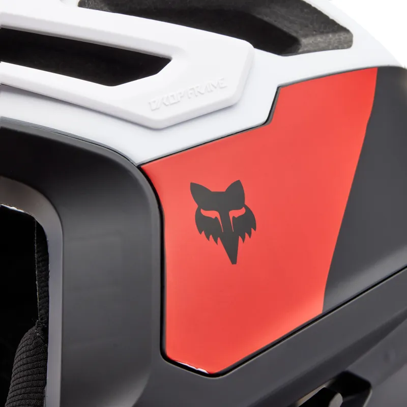 Fox Dropframe Pro MTB Enduro Helmet in Black/White-10