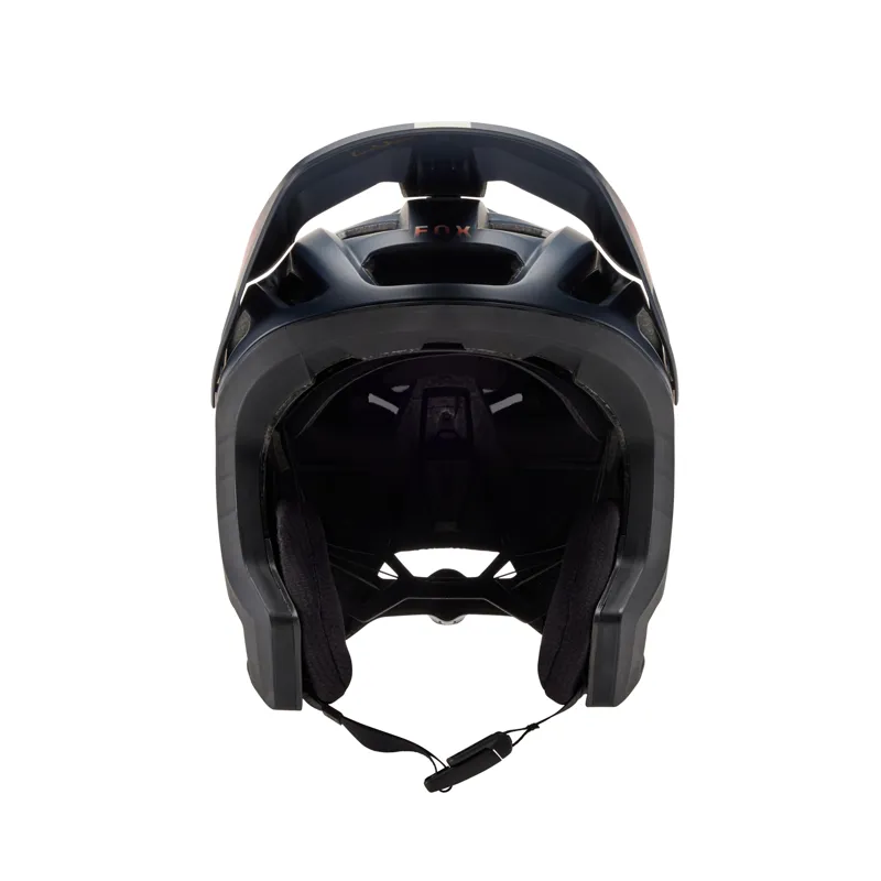 Fox Dropframe Pro Lunar Collection MTB Enduro Helmet in Midnight-2