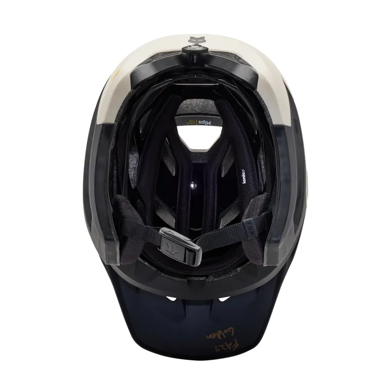Fox Dropframe Pro Lunar Collection MTB Enduro Helmet in Midnight-5