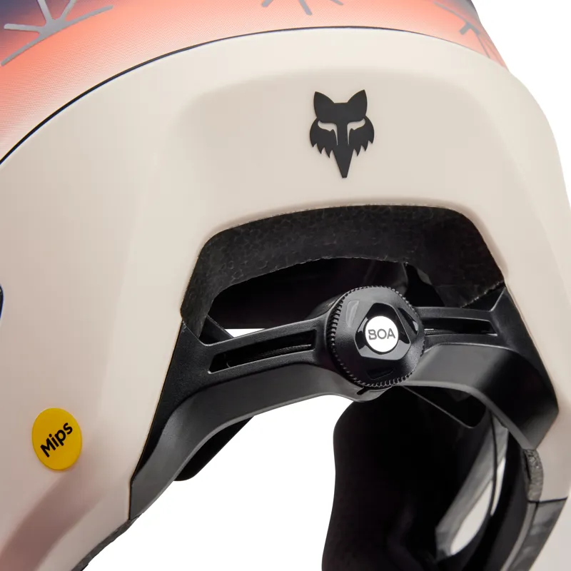 Fox Dropframe Pro Lunar Collection MTB Enduro Helmet in Midnight-6
