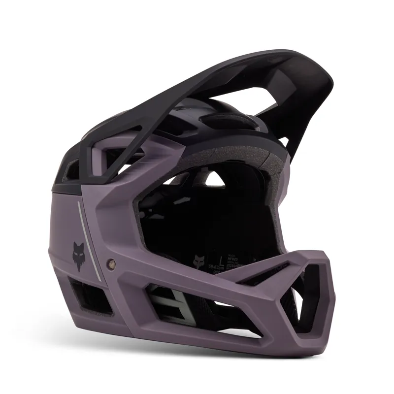 Fox Proframe CLYZO Full Face Enduro Helmet in Smoke-1