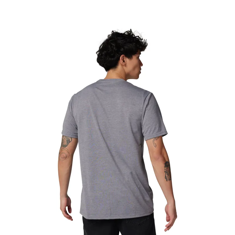 Fox Non Stop Short Sleeve Tech T-Shirt in Heather Graphite-1
