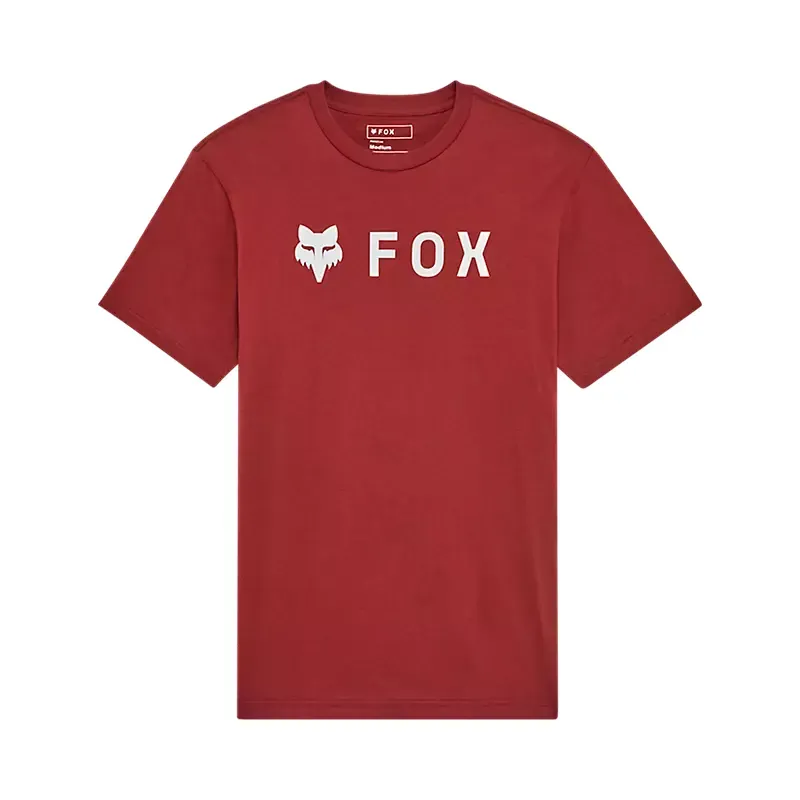Fox Absolute Short Sleeve Premium Casual T-Shirt in Rust Brown-2
