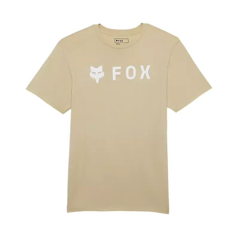 Fox Absolute Short Sleeve Premium T-Shirt in Cream