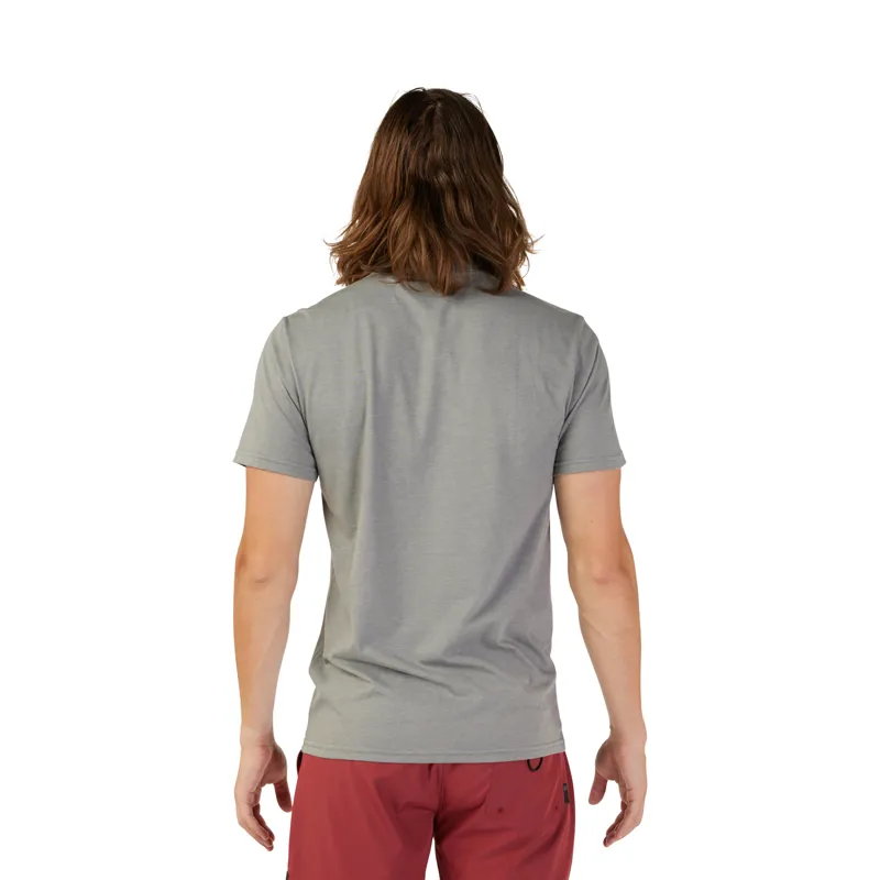 Fox Absolute Premium Short Sleeve Tech Tee in Heather Graphite-2