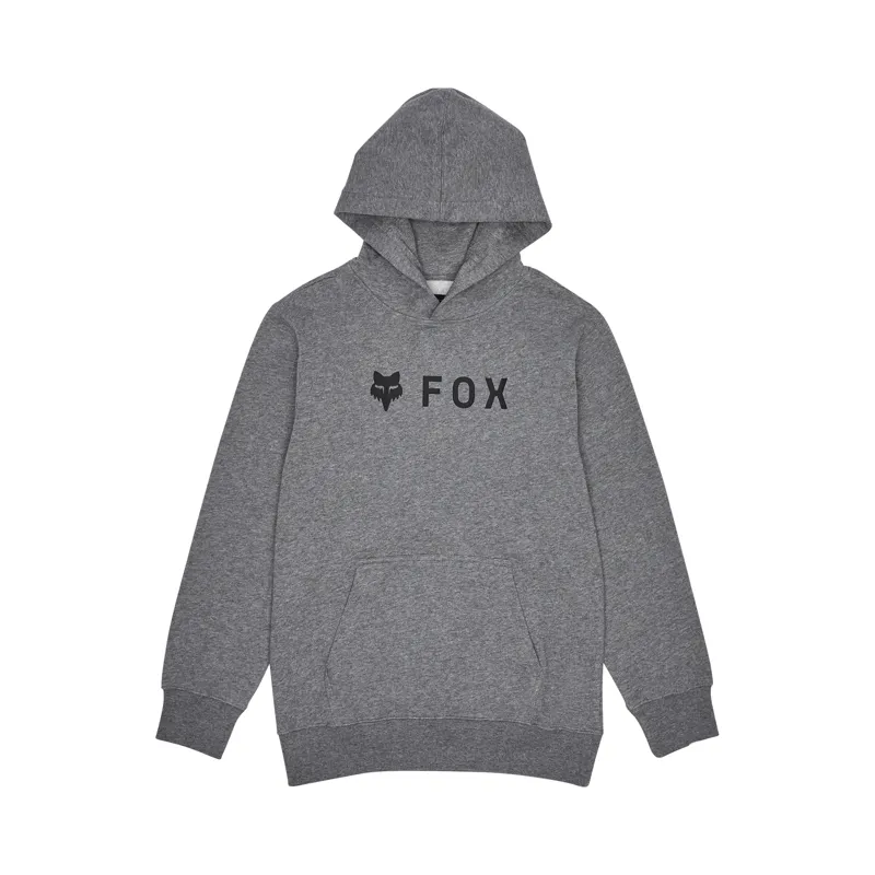 Fox Youth Absolute Pullover Hoodie in Heather Graphite-1