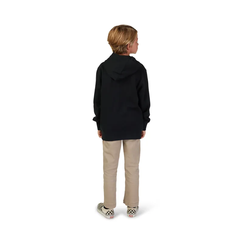 Fox Youth Legacy Pullover Fleece in Black-1