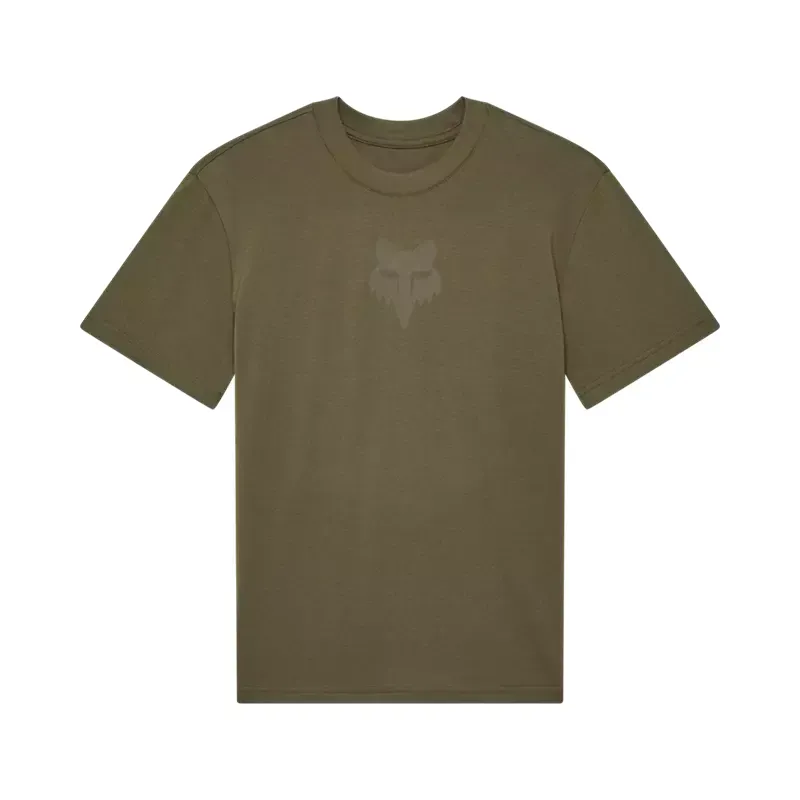 Fox Womens Fox Head Basic Short Sleeve Tee in Military