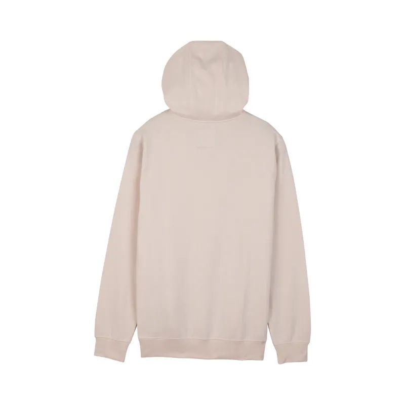 Fox Wordmark Fleece Pullover Hoodie in Vintage White-1