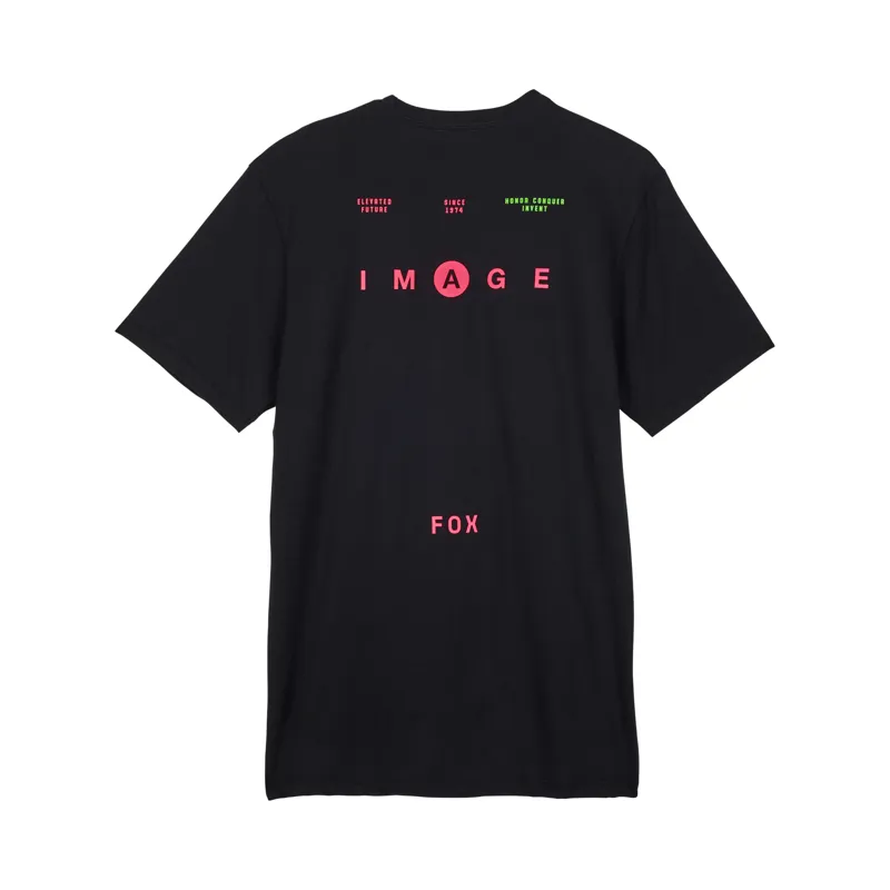 Fox Image Premium Short Sleeve Tee in Black-1