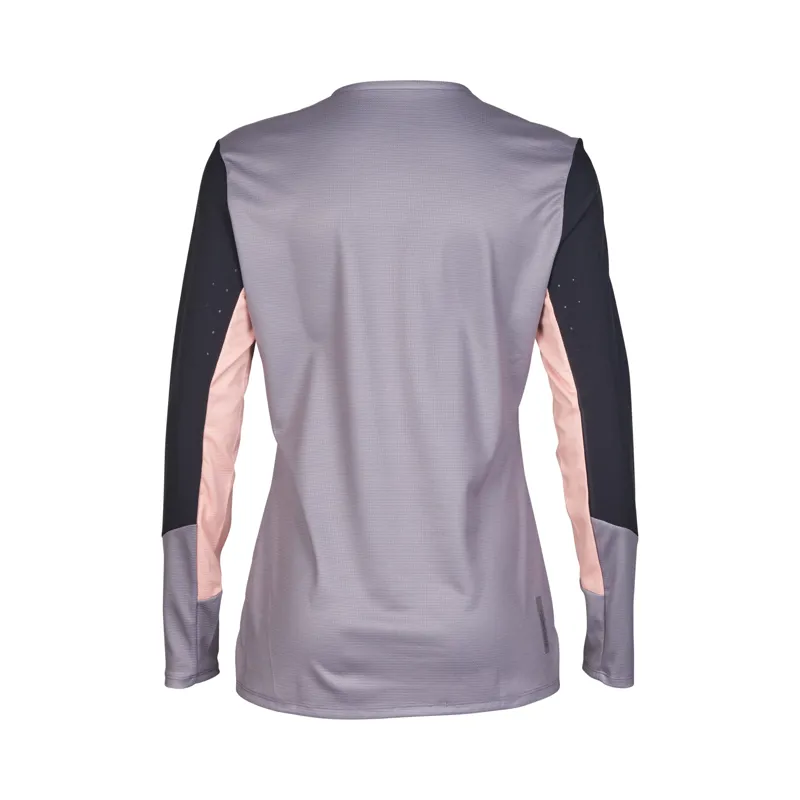 Fox Womens Defend Long Sleeve MTV Jersey in STN-3