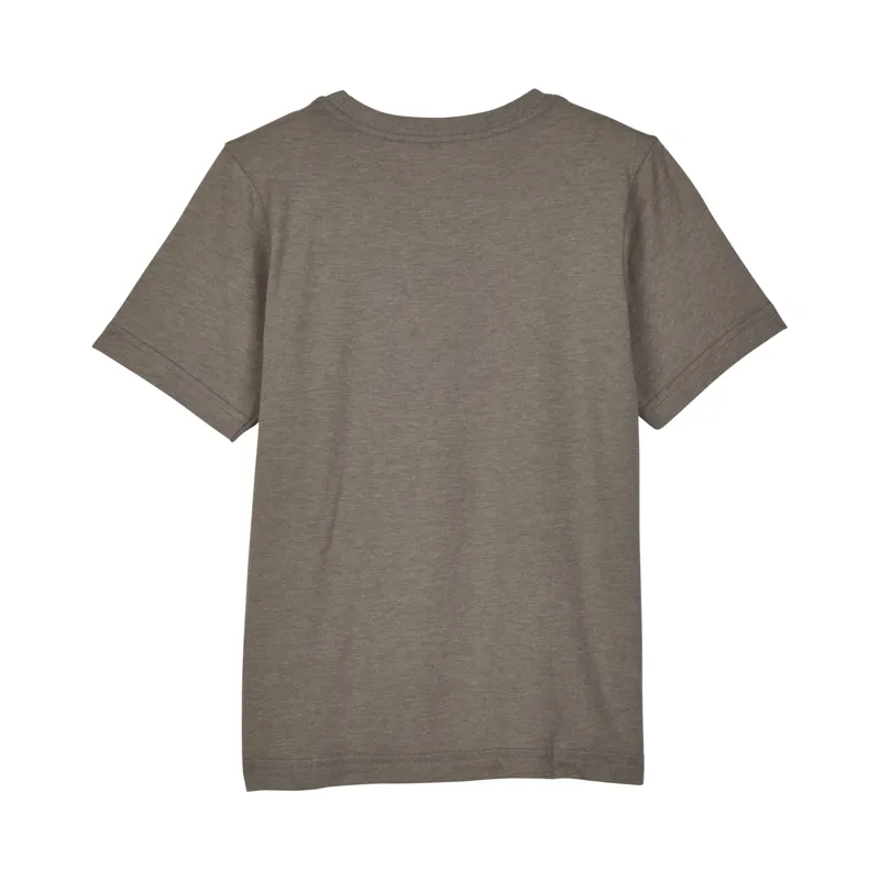 Fox Youth Next Level Premium Short Sleeve Tech Tee in Heather Graphite-1