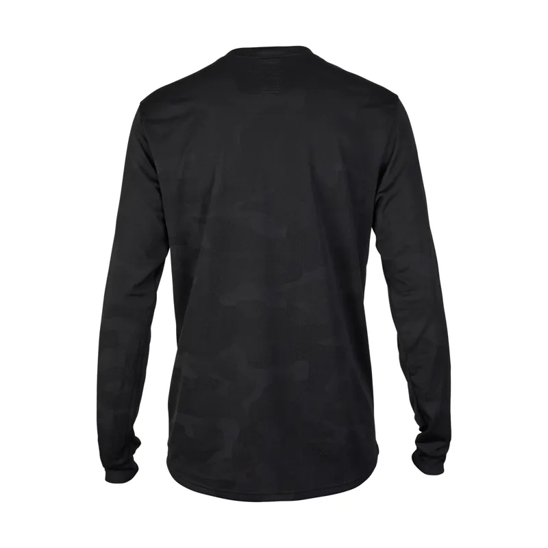 Fox Ranger TruDri Long Sleeve Jersey in Black-1