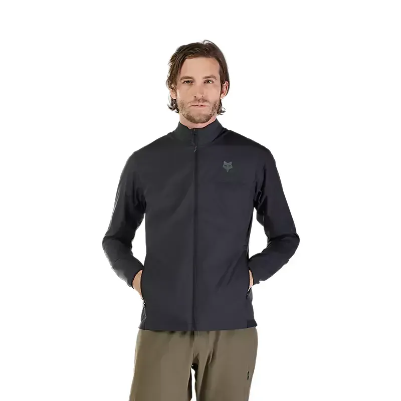 Fox Ranger Mountain Bike Wind DWR Jacket in Black