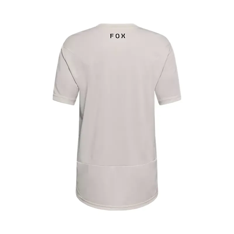 Fox Ranger Fox Head Short Sleeve MTB Jersey in Vintage White-1