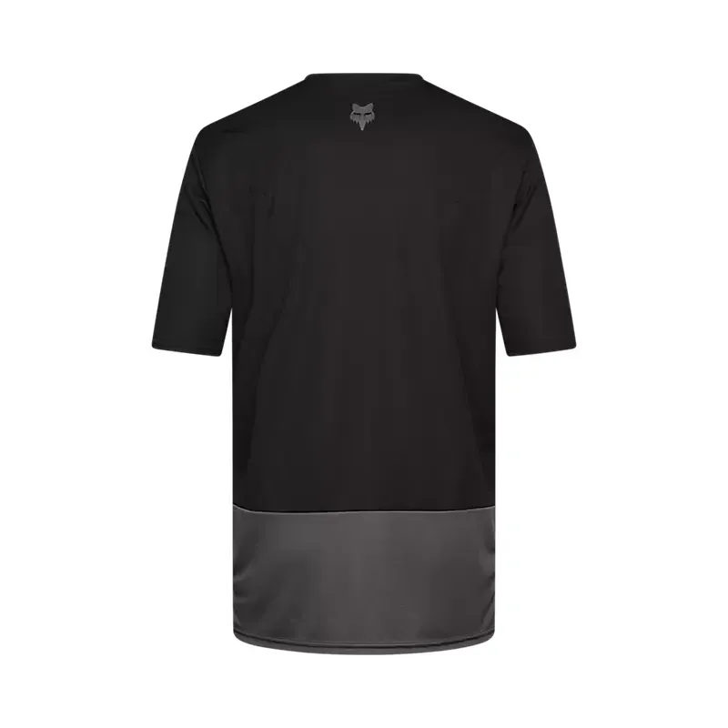 Fox Ranger Wordmark Short Sleeve MTB Jersey in Black-2