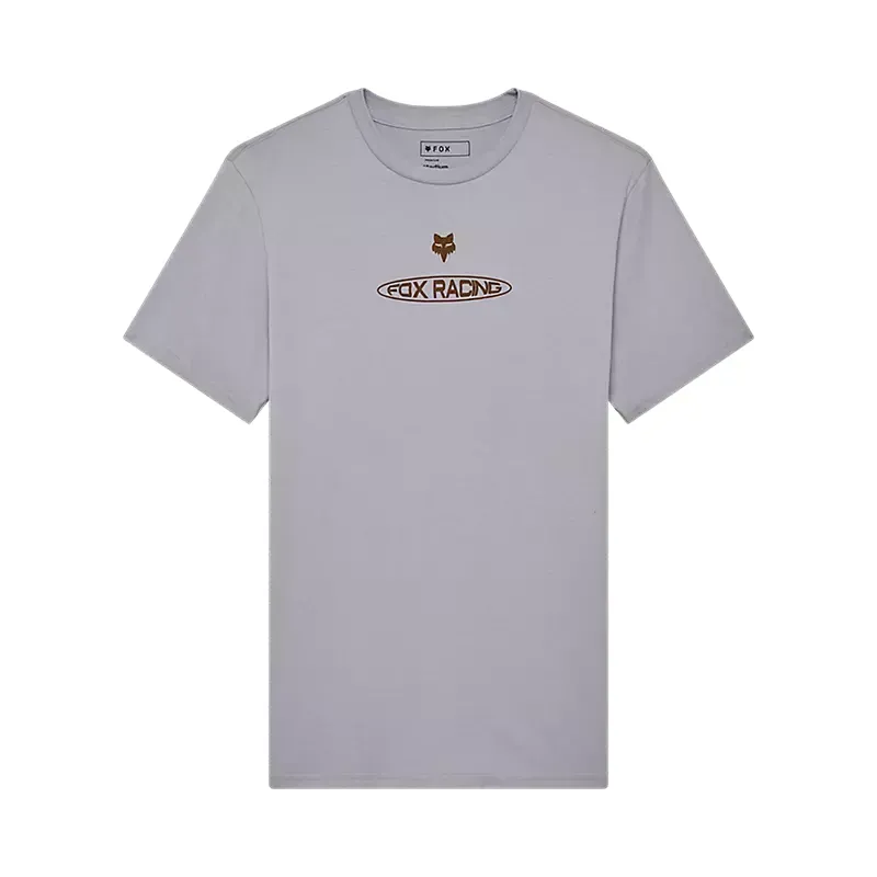 Fox Planet Moto Premium Short Sleeve Tee In Grey
