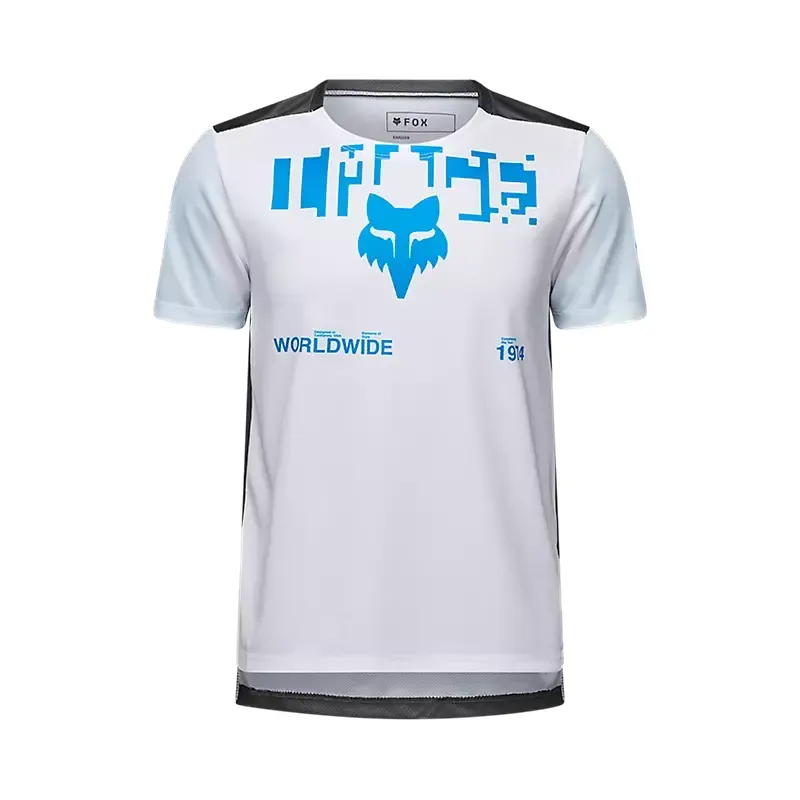Fox Youth Ranger Digi Image Mountain Bike Jersey in White