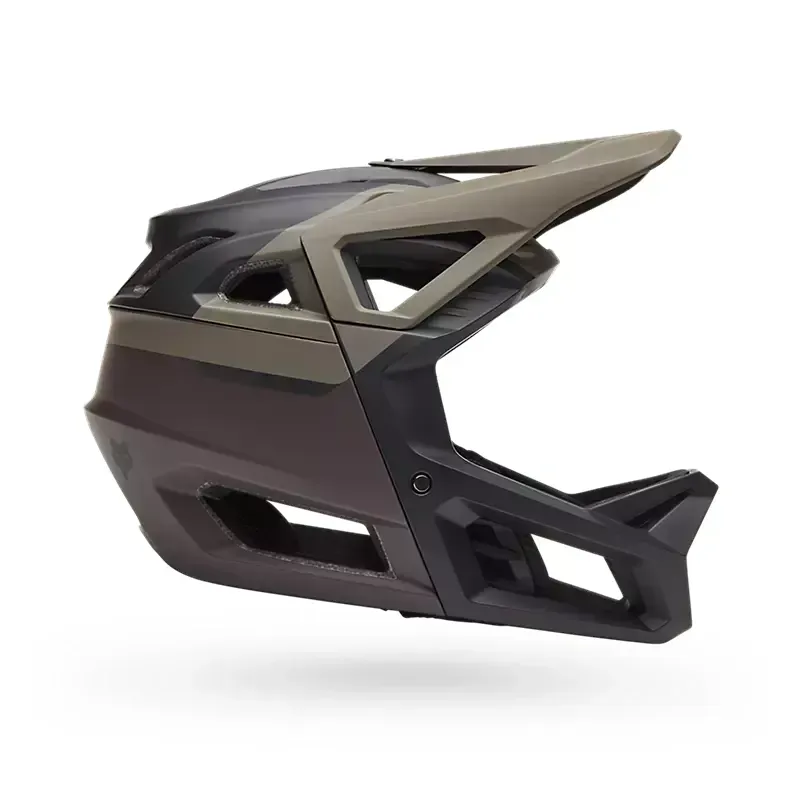 Fox Proframe Rizer Full Face Enduro Helmet in Cocoa Brown