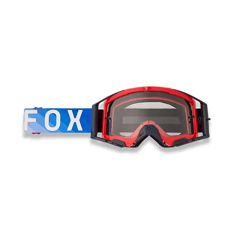 Fox Airspace Fade Mountain Bike Goggles in White/Blue