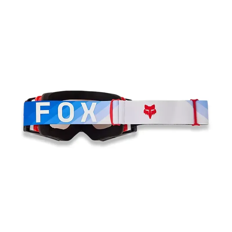 Fox Airspace Fade Mountain Bike Goggles in White/Blue-1