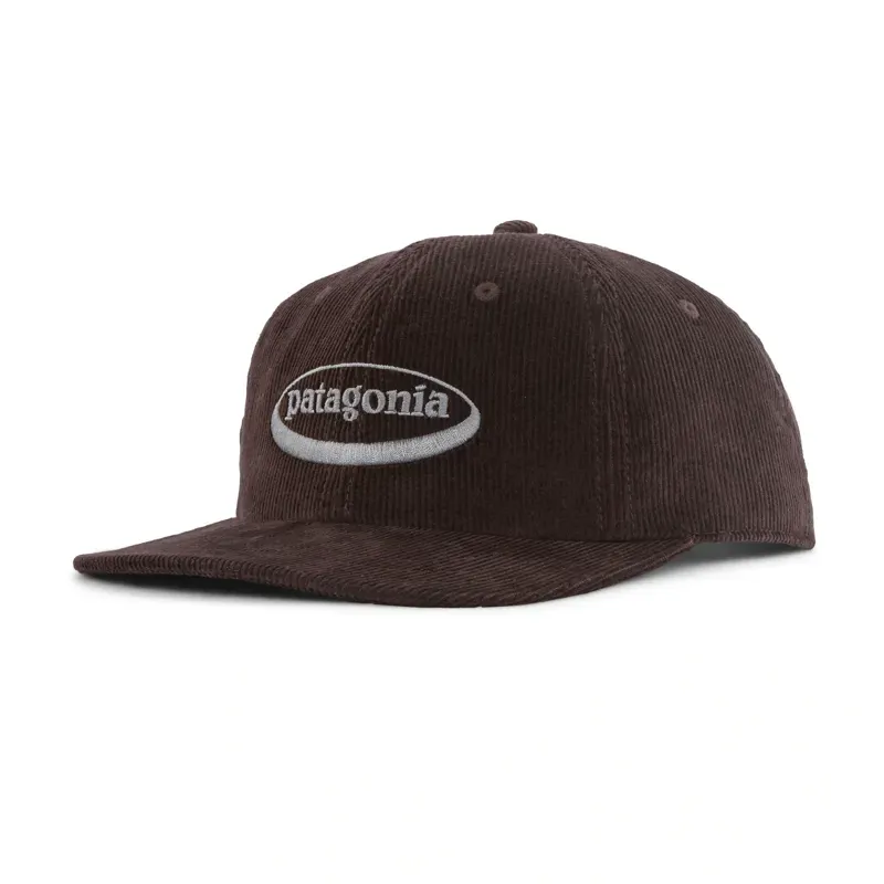 Patagonia Corduroy Cap in '95 Oval Logo in Den Brown
