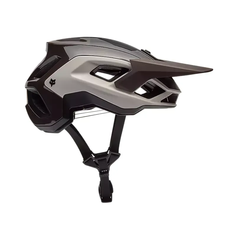 Fox Speedframe RS Paranoid Mountain Bike Helmet in Cocoa Brown