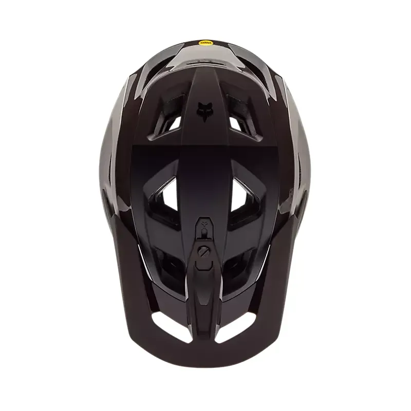 Fox Speedframe RS Paranoid Mountain Bike Helmet in Cocoa Brown-2