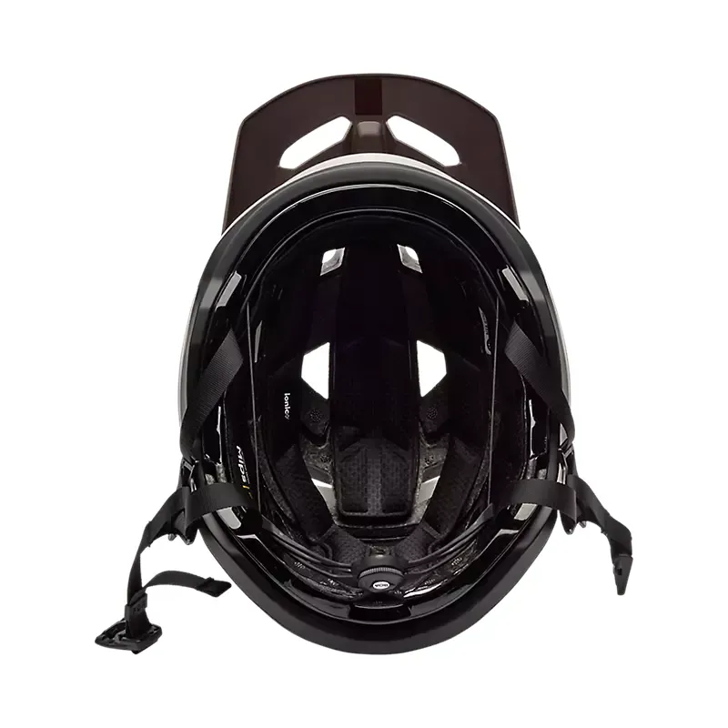 Fox Speedframe RS Paranoid Mountain Bike Helmet in Cocoa Brown-4