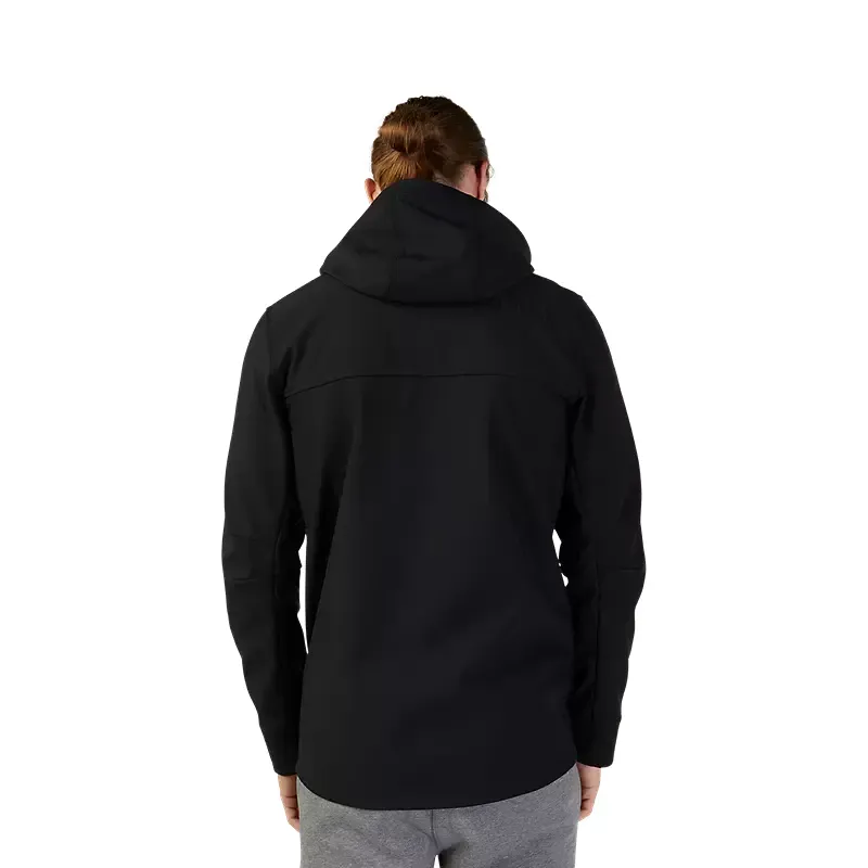 Fox Pit Softshell Waterproof Jacket in Black-5