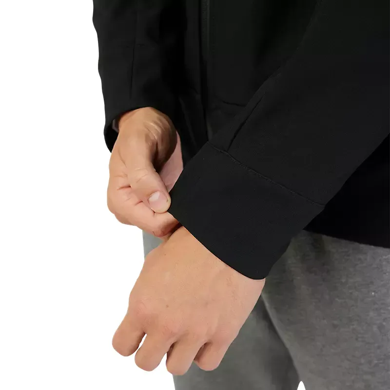 Fox Pit Softshell Waterproof Jacket in Black-6