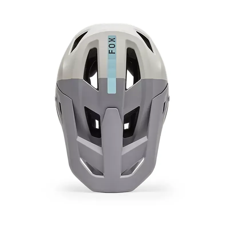 Fox Rampage 5050 Full Face Enduro Helmet In Light Grey-3