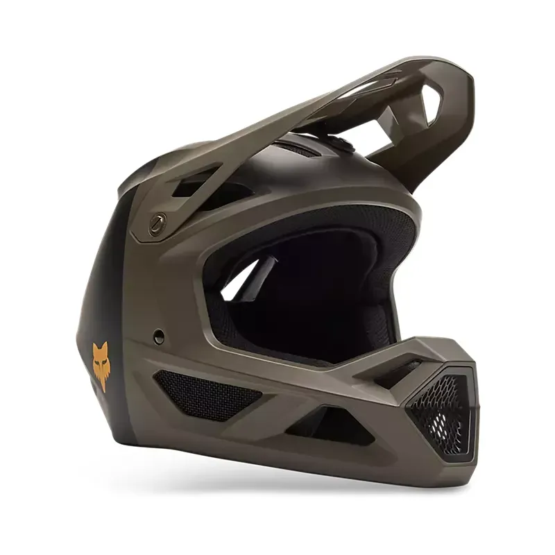 Fox Rampage 5050 Full Face Mountain Bike Helmet In Military Green-1
