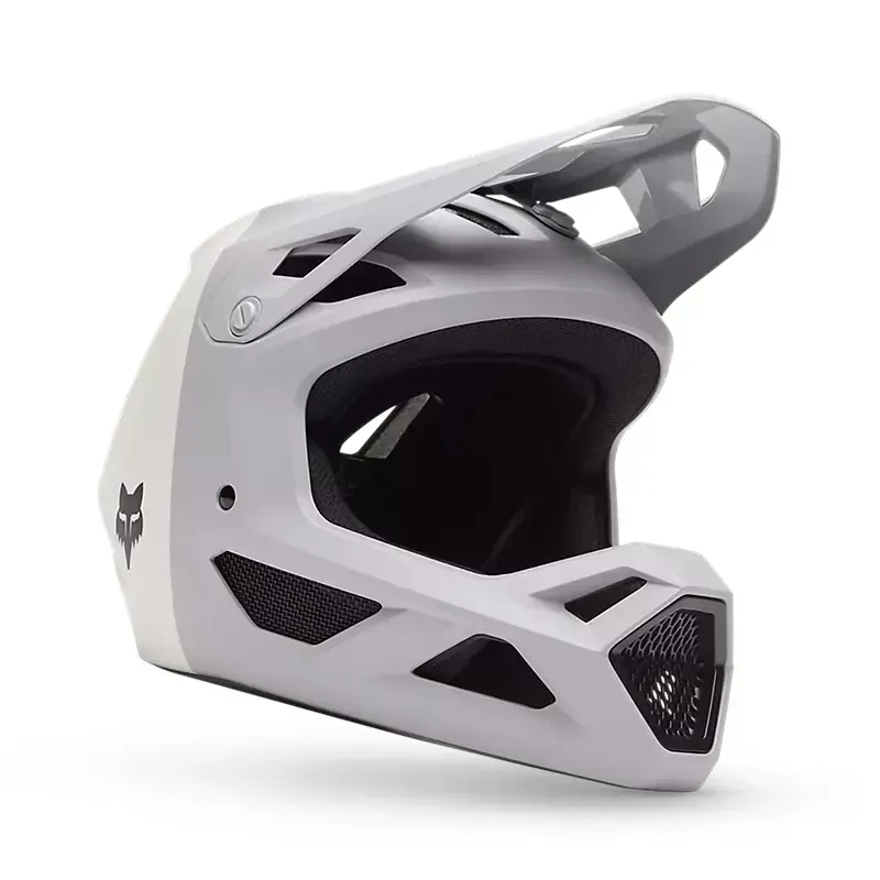 Fox Youth Rampage 5050 Full Face Enduro Helmet in Light Grey-1