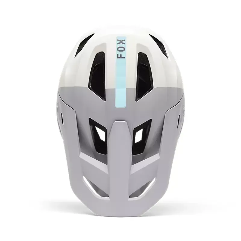 Fox Youth Rampage 5050 Full Face Enduro Helmet in Light Grey-3