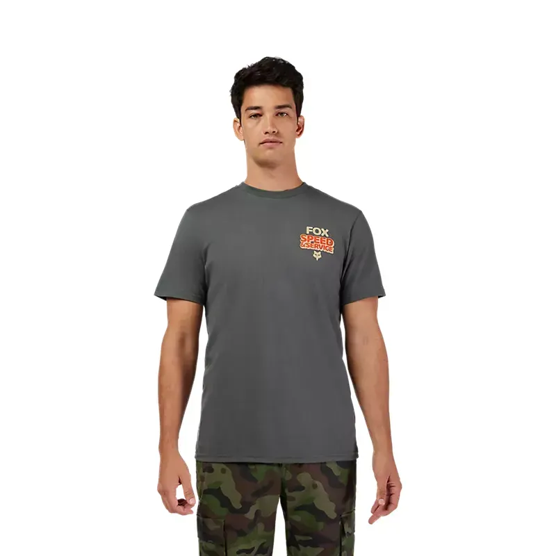 Fox Always Custom Premium Short Sleeve Tee In Dark Shadow