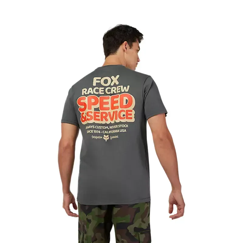 Fox Always Custom Premium Short Sleeve Tee In Dark Shadow-1